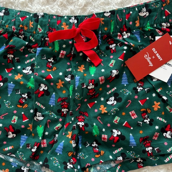 old navy X disney christmas pj shorts - Picture 2 of 4